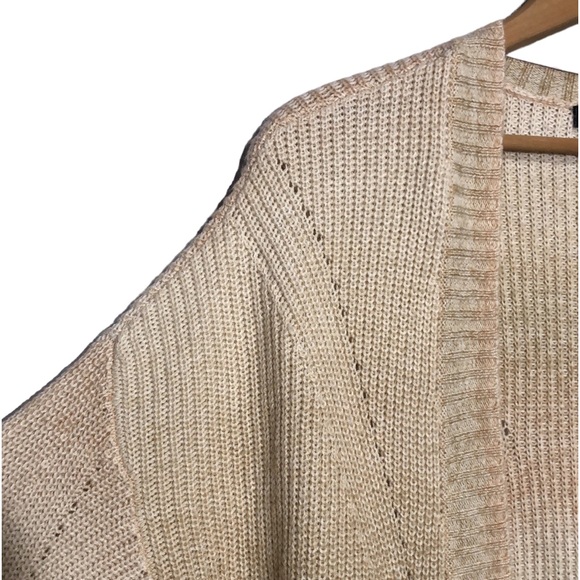 TORRID | Women’s Butter Cream Chunky Cardigan Open Front Midi Sweater size 1X - Picture 5 of 15